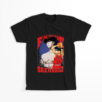 Koszulka Czarna Slam Dunk WYBIERZ KOLOR KOSZULKI I FASON