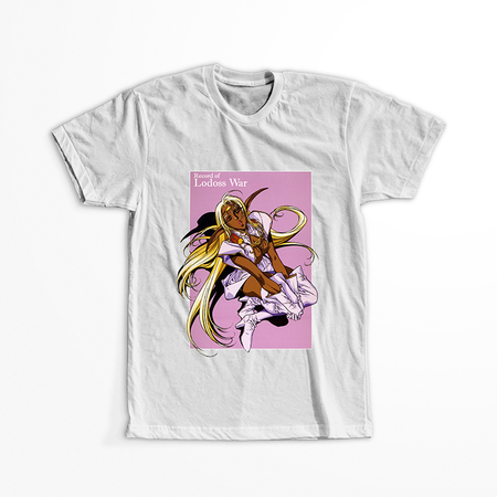 Koszulka Biała Record of Lodoss War WYBIERZ KOLOR KOSZULKI I FASON