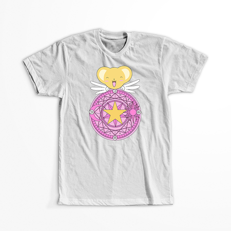 Koszulka Biała - Card Captor Sakura - WYBIERZ KOLOR KOSZULKI I FASON