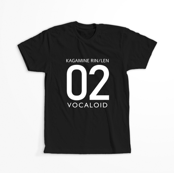 Koszulka Czarna Vocaloid Hatsune Miku - WYBIERZ KOLOR KOSZULKI I FASON