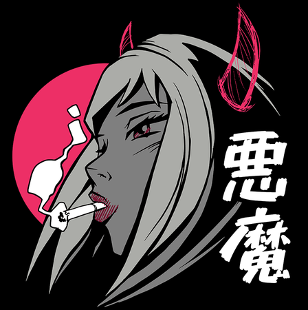 Torba z uszami z Anime art