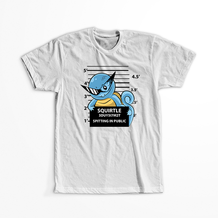 Koszulka Biała - Pokemon - WYBIERZ KOLOR KOSZULKI I FASON