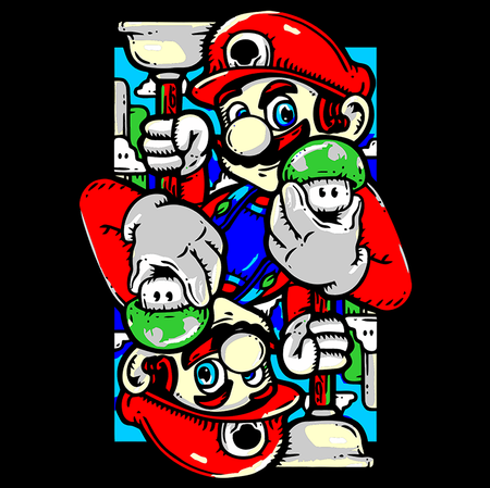 Koszulka Super Mario Bros. KOLOR KOSZULKI I FASON