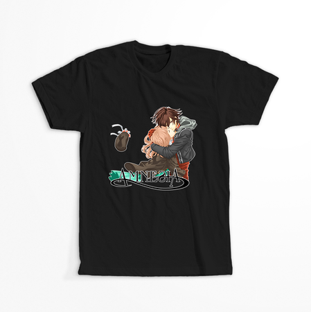 Koszulka Czarna Amnesia - WYBIERZ KOLOR KOSZULKI I FASON