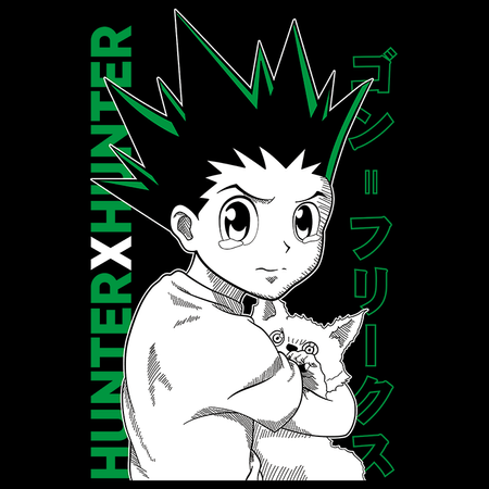 Koszulka Biała Hunter x Hunter - WYBIERZ KOLOR KOSZULKI I FASON