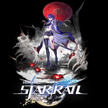 Koszulka Czarna - Honkai Star Rail - Acheron WYBIERZ KOLOR KOSZULKI I FASON