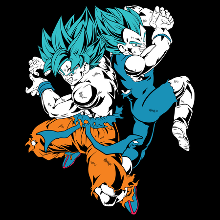 Koszulka Biała Dragon Ball - WYBIERZ KOLOR KOSZULKI I FASON