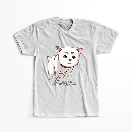 Koszulka Biała Gintama WYBIERZ KOLOR KOSZULKI I FASON