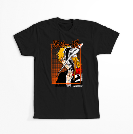 Koszulka Czarna Bleach - WYBIERZ KOLOR KOSZULKI I FASON