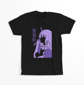 Koszulka Czarna Genshin Impact - Raiden Shogun - WYBIERZ KOLOR