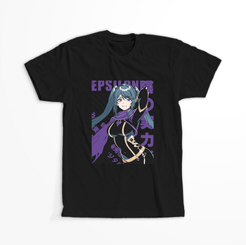 Koszulka Czarna The Eminence in Shadow - WYBIERZ KOLOR KOSZULKI I FASON