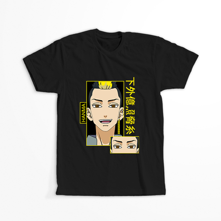 Koszulka Czarna Tokyo Revengers WYBIERZ KOLOR KOSZULKI I FASON