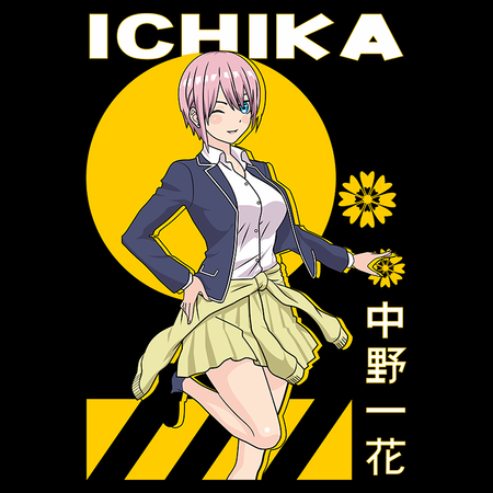 Koszulka Biała - The Quintessential Quintuplet - WYBIERZ KOLOR KOSZULKI I FASON