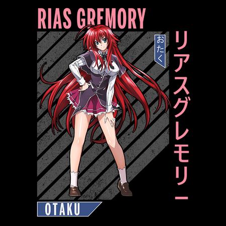 Koszulka Biała Highschool DxD - WYBIERZ KOLOR KOSZULKI I FASON