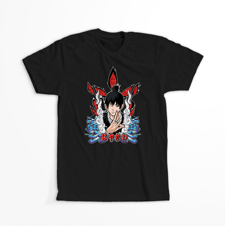 Koszulka Czarna Chainsaw Man WYBIERZ KOLOR KOSZULKI I FASON