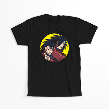 Koszulka Czarna Naruto / Boruto - WYBIERZ KOLOR KOSZULKI I FASON