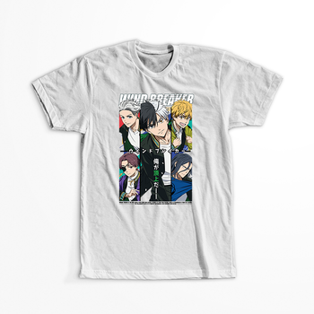 Koszulka Biała Wind Breaker - WYBIERZ FASON I KOLOR KOSZULKI