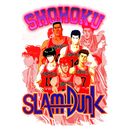 Koszulka Biała Slam Dunk WYBIERZ KOLOR KOSZULKI I FASON