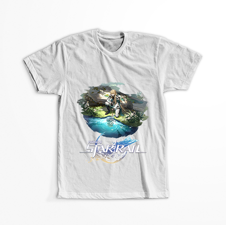 Koszulka Czarna - Honkai Star Rail  - Luocha WYBIERZ KOLOR KOSZULKI I FASON