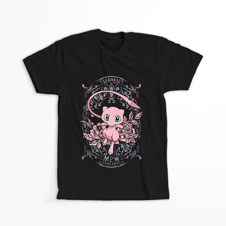 Koszulka Czarna - Pokemon x Naruto - WYBIERZ KOLOR KOSZULKI I FASON