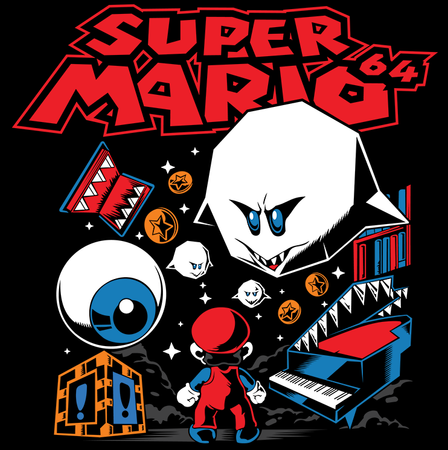 Koszulka Super Mario Bros. KOLOR KOSZULKI I FASON