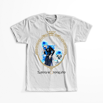 Koszulka Biała - Twisted Wonderland IGNIHYDE WYBIERZ KOLOR KOSZULKI I FASON