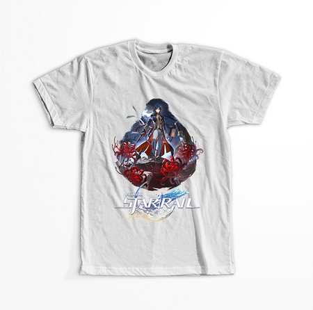 Koszulka  Czarna - Honkai Star Rail  - Blade   WYBIERZ KOLOR KOSZULKI I FASON