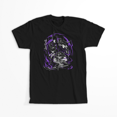 Koszulka Czarna - Solo Leveling  - WYBIERZ KOLOR KOSZULKI I FASON