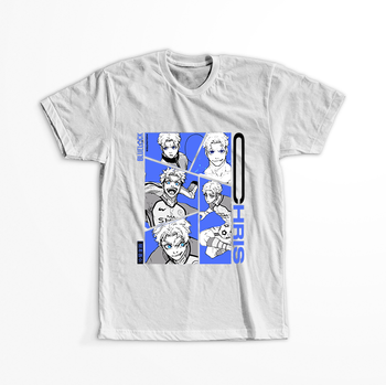 Koszulka Biała - Blue Lock - WYBIERZ KOLOR KOSZULKI I FASON