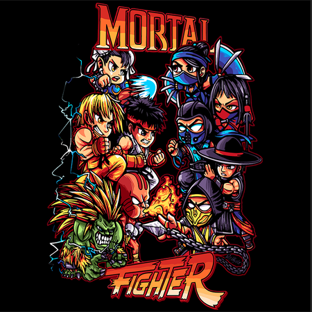 Koszulka Mortal kombat WYBIERZ KOLOR KOSZULKI I FASON