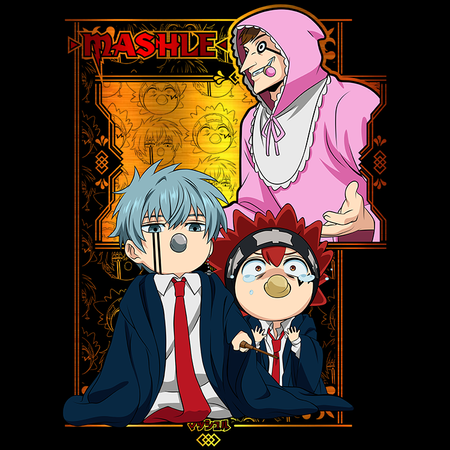 Koszulka Biała -  MASHLE - WYBIERZ KOLOR KOSZULKI I FASON