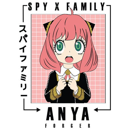 Koszulka Biała Spy X Family - WYBIERZ KOLOR KOSZULKI I FASON