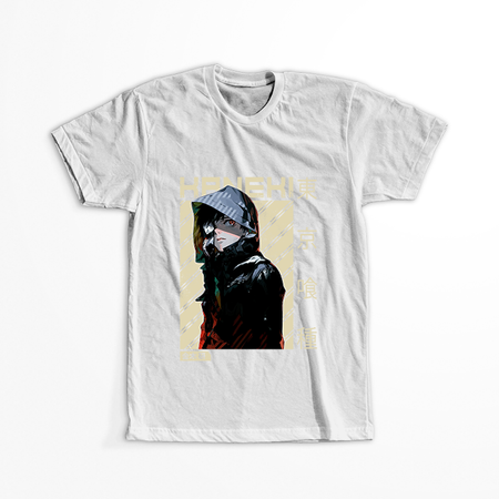 Koszulka Biała Tokyo Ghoul - WYBIERZ KOLOR KOSZULKI I FASON