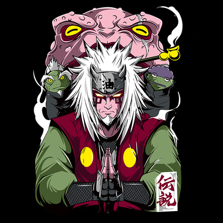 Koszulka Czarna Naruto / Boruto - WYBIERZ KOLOR KOSZULKI I FASON