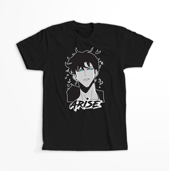 Koszulka Czarna - Solo Leveling - WYBIERZ KOLOR KOSZULKI I FASON