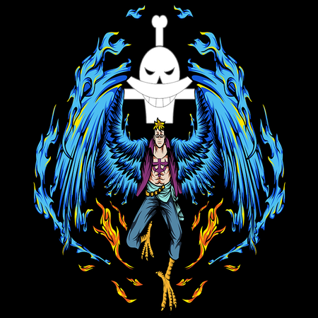 Koszulka Biała One Piece - WYBIERZ KOLOR KOSZULKI I FASON