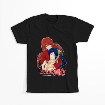 Koszulka Czarna Rurouni Kenshin WYBIERZ KOLOR KOSZULKI I FASON