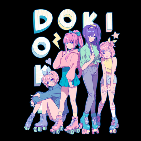 Torba z uszami z Doki Doki Literature Club
