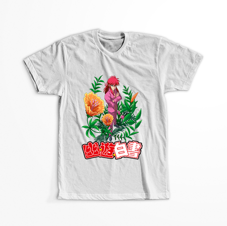 Koszulka Biała Yu Yu Hakusho WYBIERZ KOLOR KOSZULKI I FASON