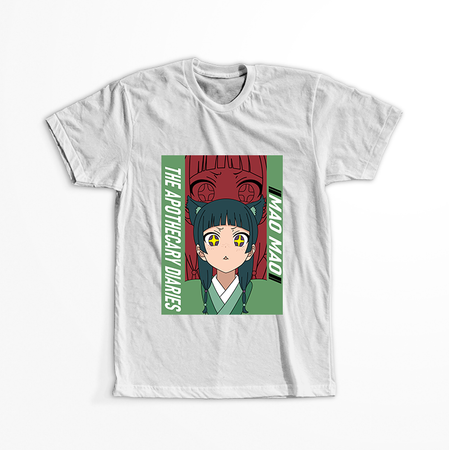 Koszulka Biała The Apothecary Diaries / Zapiski Zielarki - WYBIERZ FASON I KOLOR KOSZULKI 