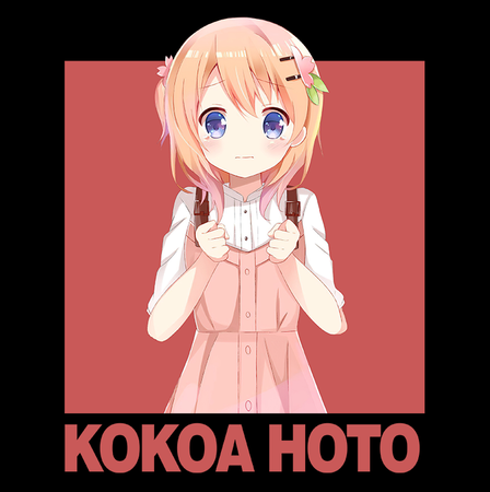 Koszulka Czarna - Is the Order a Rabbit?  - WYBIERZ KOLOR KOSZULKI I FASON