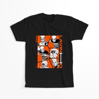 Koszulka Czarna - Blue Lock - WYBIERZ KOLOR KOSZULKI I FASON