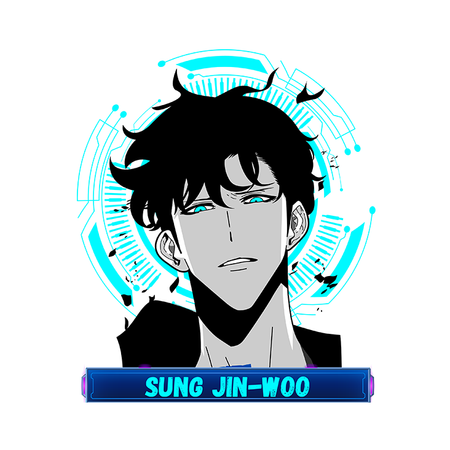 Koszulka Biała - Solo Leveling - WYBIERZ KOLOR KOSZULKI I FASON