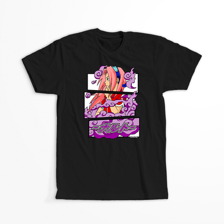 Koszulka Czarna Naruto / Boruto - WYBIERZ KOLOR KOSZULKI I FASON