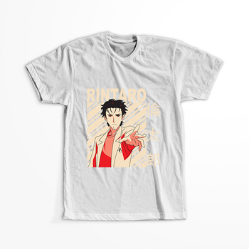 Koszulka Biała - Steins;Gate - WYBIERZ KOLOR KOSZULKI I FASON