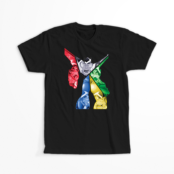 Koszulka Czarna - Voltron - WYBIERZ KOLOR KOSZULKI I FASON
