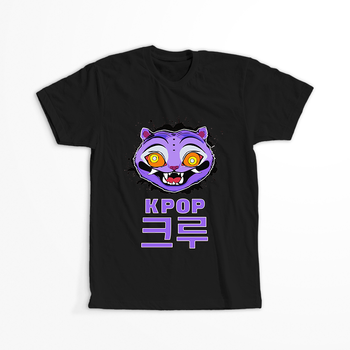 Koszulka Czarna KPop Demon Hunters WYBIERZ KOLOR KOSZULKI I FASON