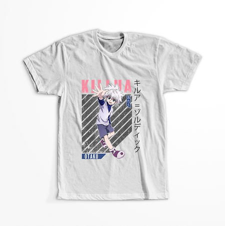 Koszulka Biała Hunter x Hunter WYBIERZ KOLOR KOSZULKI I FASON