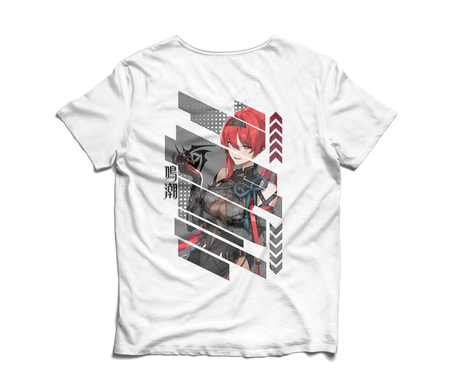 Koszulka Biała Wuthering Waves - WYBIERZ FASON I KOLOR KOSZULKI 