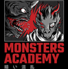 Koszulka Monsters academy WYBIERZ KOLOR KOSZULKI I FASON